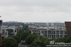 在上海能看到两座山的……