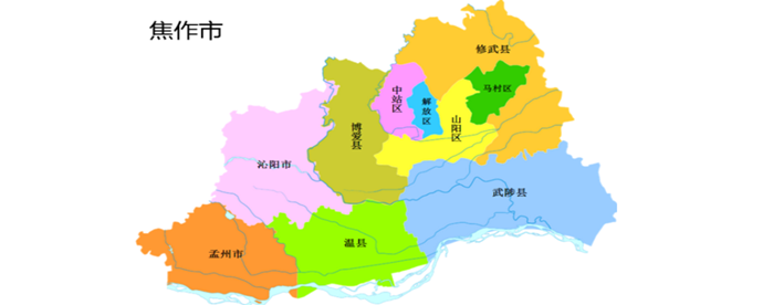 河南省孟州市详细地图图片