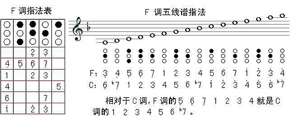 f调和弦钢琴指法图片