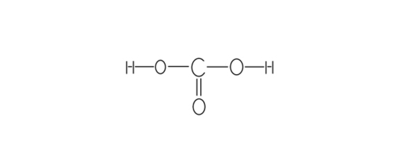 碳酸结构式