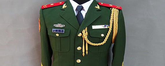 陆军礼服绶带图片