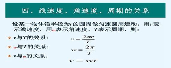 角速度公式图片